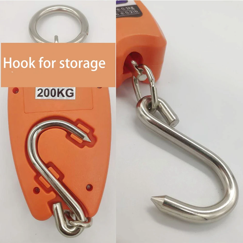 Мини-крановые весы цифровые промышленные подвесные 200 кг/441 фунта сверхмощные с