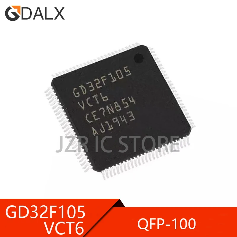 (5 шт.) 100% новый GD32F105VCT6 GD32F105VGT6 GD32F105VC QFP 32F105VCT6 LQFP100 микроконтроллер с одним чипом |