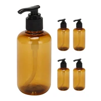 5x 200ml soap dispenser plastic foaming bottle liquid pump container