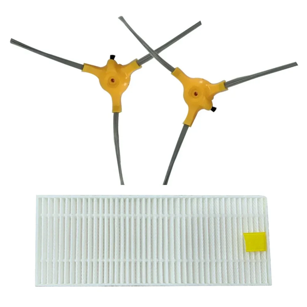 Боковые щетки и фильтр для робота-пылесоса Force Essential запчасти уборки дома 2 шт.