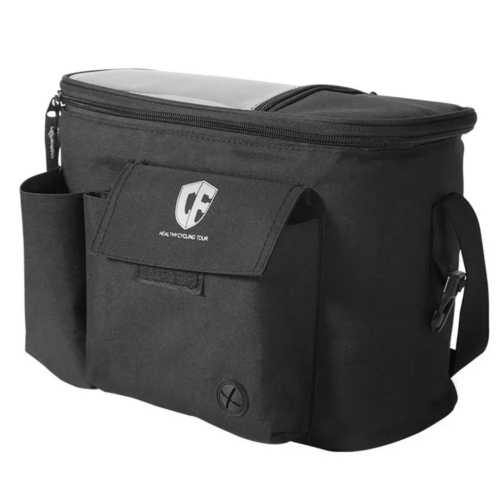 

Motorcycle Handlebar Front Bag Watervproof Electric Bike Headbag Touch Screen Motorbike E-Scooter Phone Navigation Bag Package