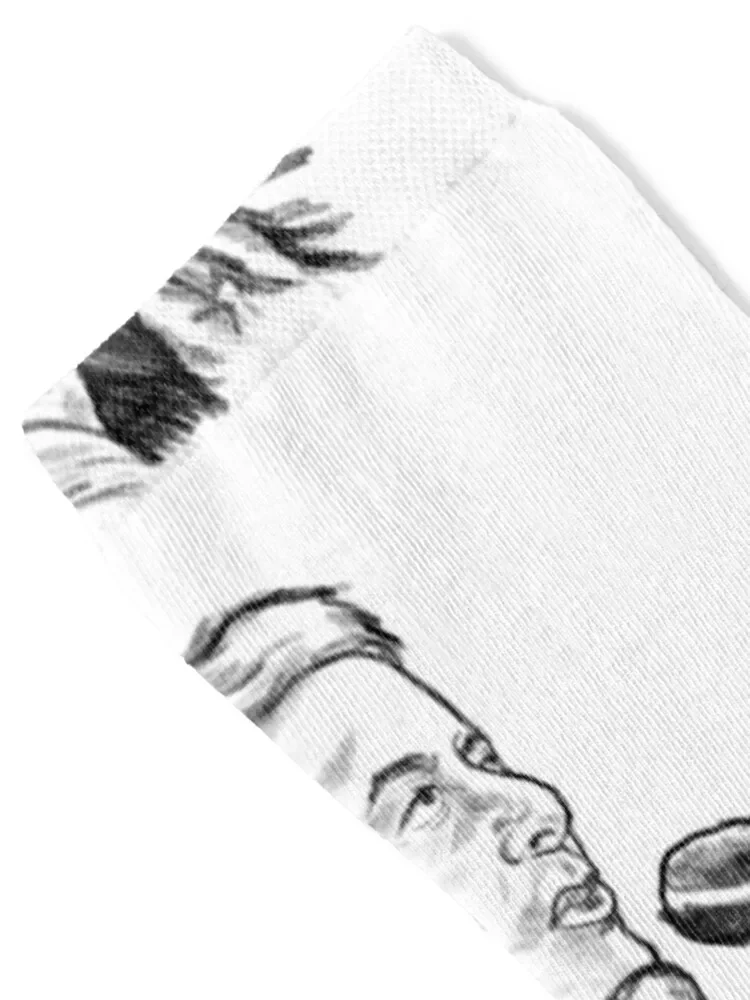 Тонкие носки Gough Whitlam прозрачные хип-хоп баскетбольные мужские роскошные женские