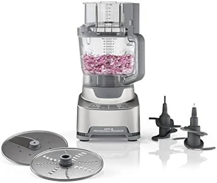XL Food Processor, Storage Box, 1200 Peak-Watts, 4-in-1, Cho