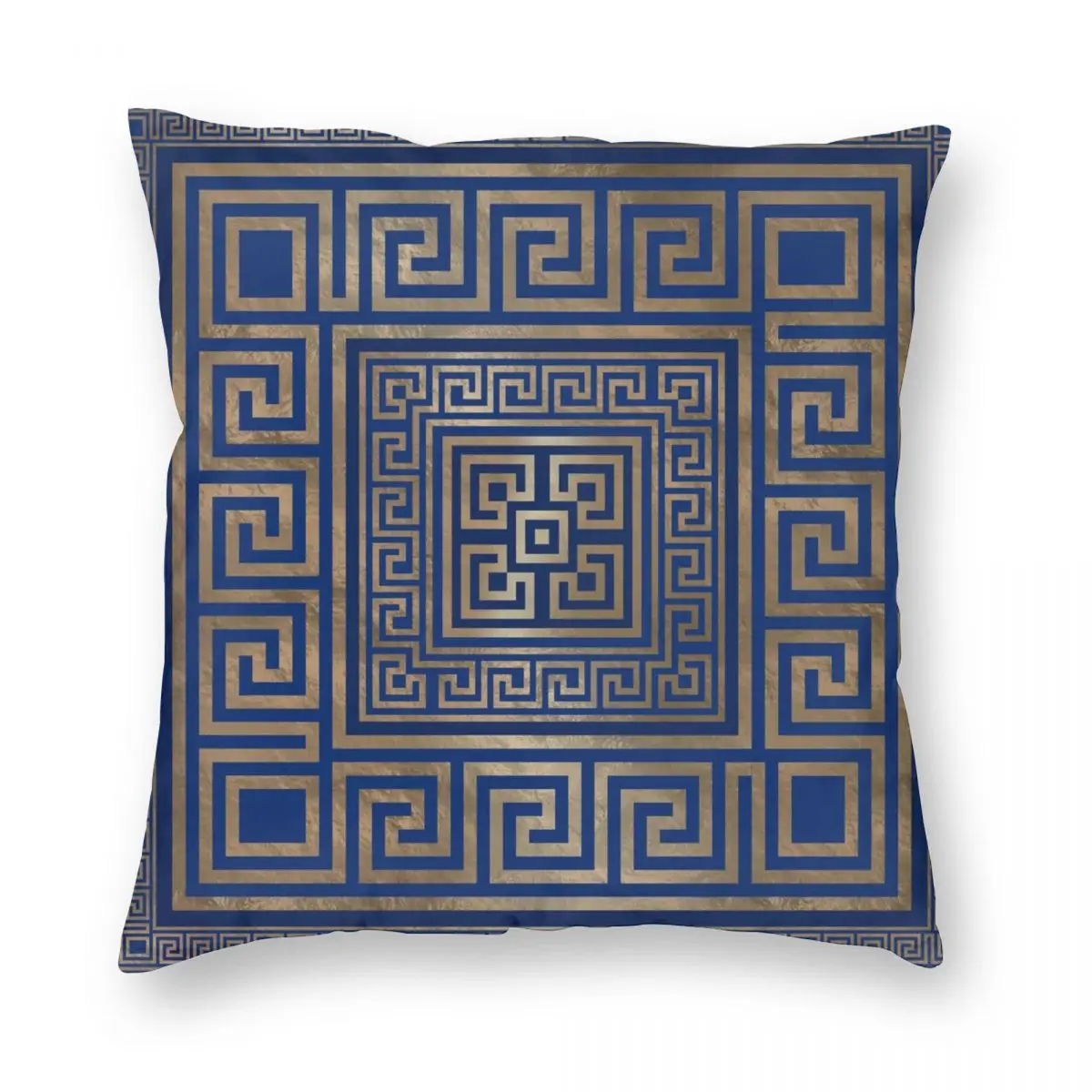 

Greek Key Ornament Greek Meander Pillowcase Soft Polyester Cushion Cover Gift Throw Pillow Case Cover Car Square 40X40cm