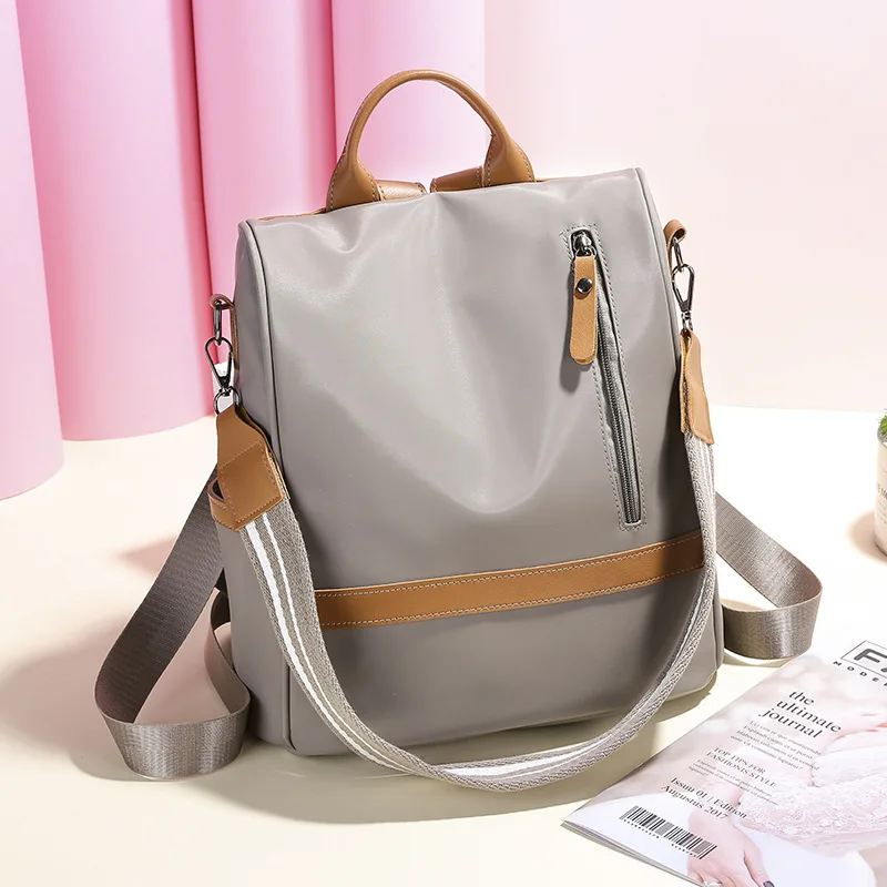 

Leather Women Backpack Rucksack Knapsack Cross body Shoulder Bag Girls Travel School Female Book Laptop Messenger Bags Daypack