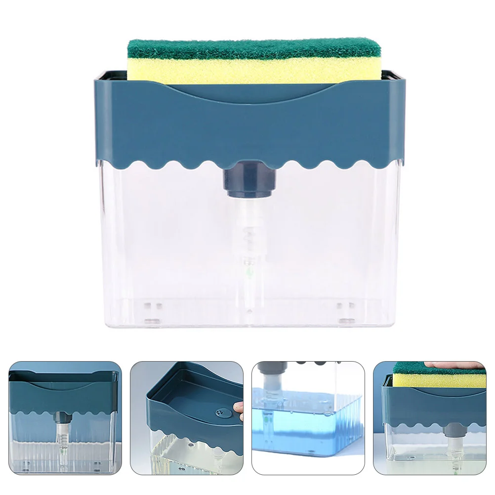 

Dispenser Kitchen Dispenser Rack Dispenser Empty Pump Bottle Dispenser Box Sponge Pump
