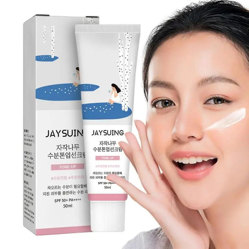 

Facial Sunscreen Sun Cream Body Sunblock With Broad Spectrum UVA UVB Protection Cream SPF 50 Moisturizing Sunscreen Face