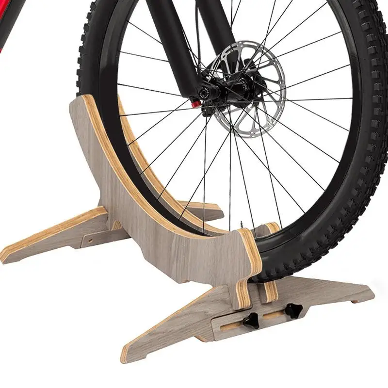 

Bicycle Parking Rack Wooden Bike Stand Floor Bicycle Stands Indoor Storage Parking Support Bicycle Holder Cycling Accessories