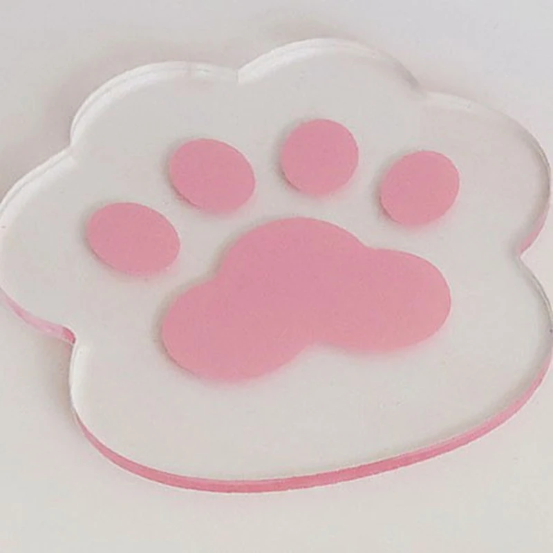 Подставки для цветов, акриловые водонепроницаемые теплоизоляционные противоскользящие коврики для кофейных чашек, милые подушечки с цветами, кухонная посуда, коврик, украшение