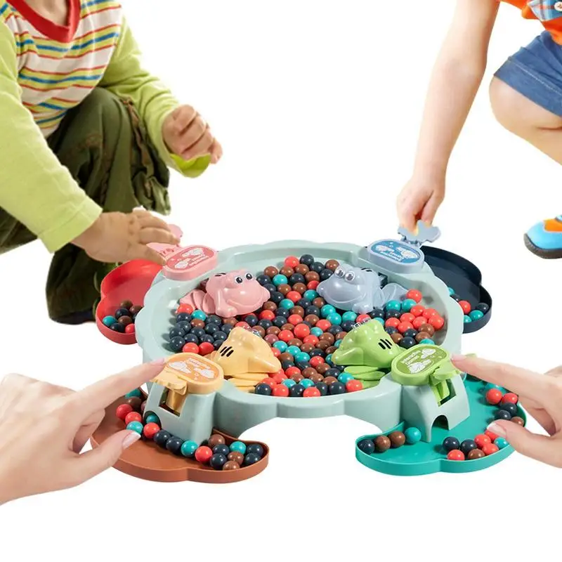 

Frog Board Games For Kids Hungry Frogs Board Game Multiplayer Strategy Games Family Interactive Toys For Ages 3 And Up
