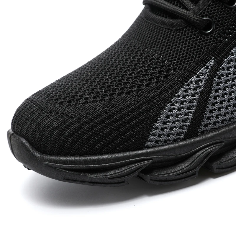 SALUDAS Men Sneakers Men Sports Shoes Breathable Flying Woven Fashion Casual Shoes Outdoor Athletic Running Shoes Gym Shoes