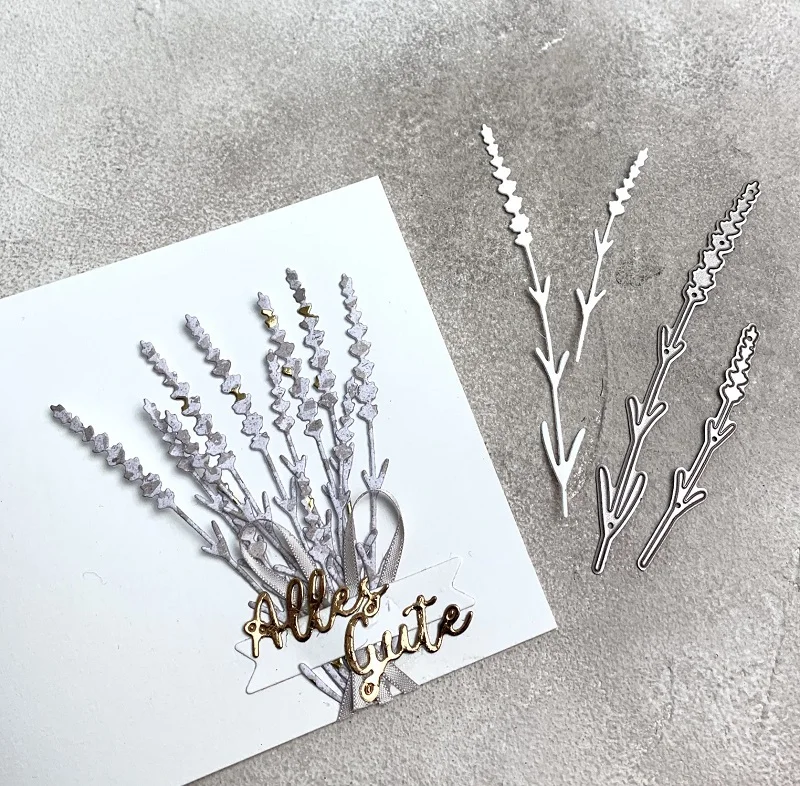 

Mmao Crafts Metal Steel Cutting Dies Wheat ear decoration Scrapbooking Paper/photo Cards Embossing Dies