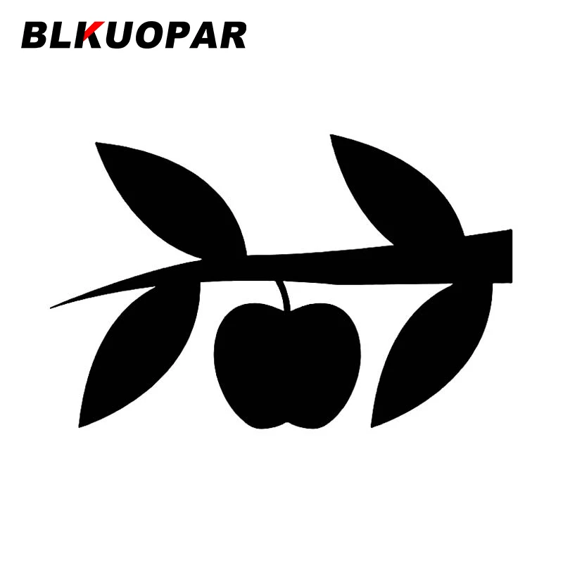 

Модная оригинальная наклейка для автомобиля BLKUOPAR Apple, Солнцезащитная наклейка, водонепроницаемая, устойчивая к царапинам, украшение для ко...