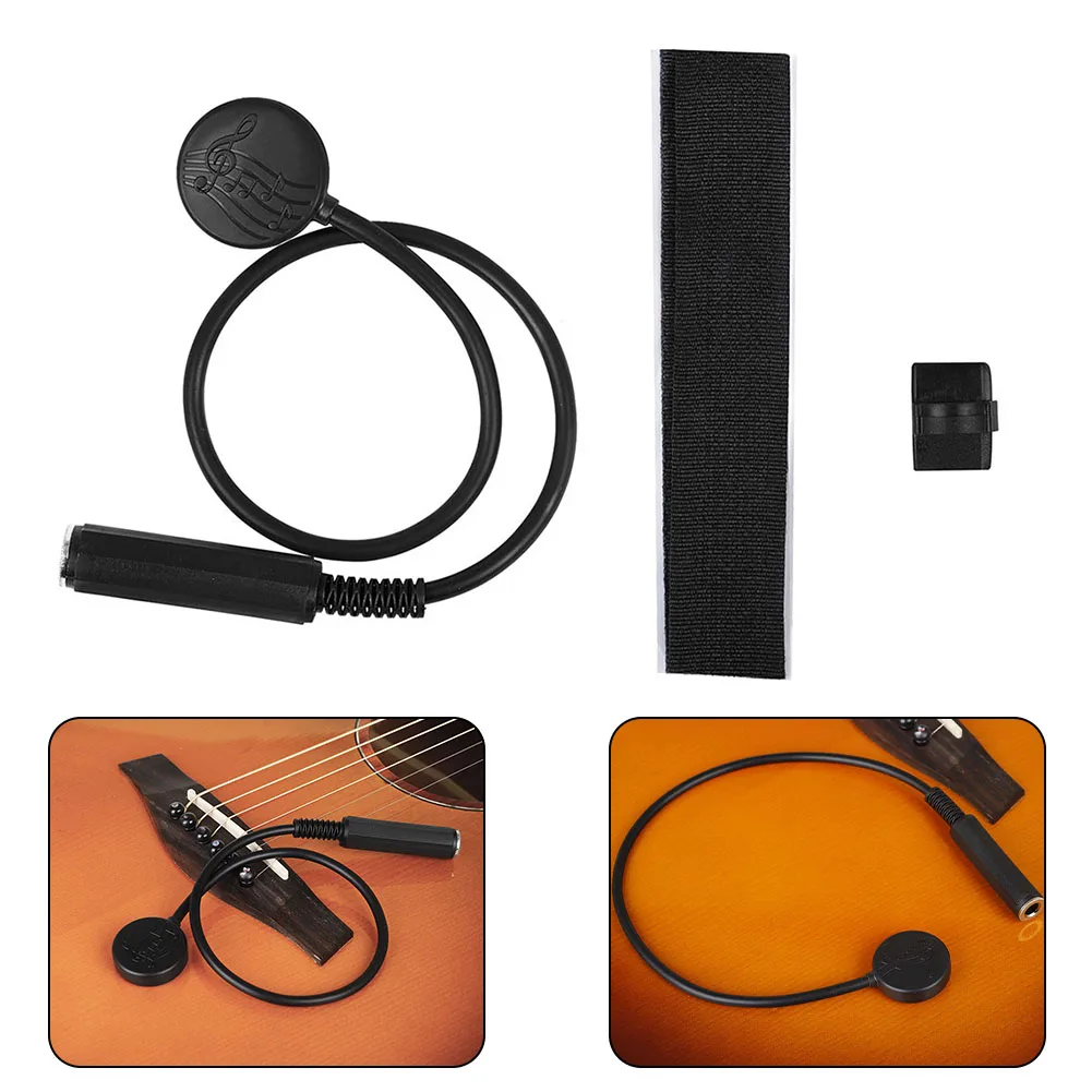 

1pc Guitar Pickup Professional Piezo Contact For Folk Ukulele Acoustic Classical Guitars Stringed Instruments Parts Accessories