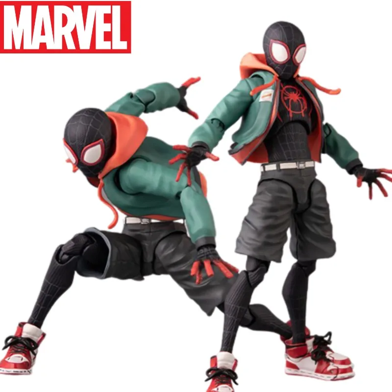 

ML Legends Sentinel SpiderMan Action Figure Spider-Verse Miles SV SHF Morales Peni Parker Anime Figures Figurine PVC Statue Toys