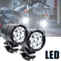 led headlight auxiliary motorcycle spotlight fog lights for cars moto assemblie lamp motorcycle accessories led spot light 12v