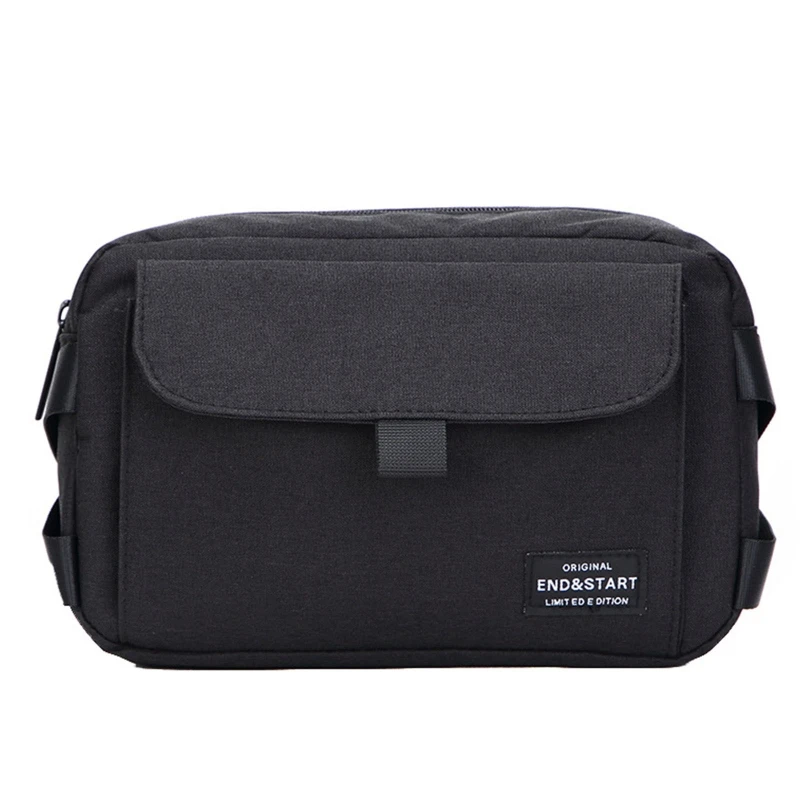 

Oxford Cloth Crossbody Bag Soft Waist Bag Pack Chest Bags with Adjustable Straps Casual Messenger Bag for Outdoors