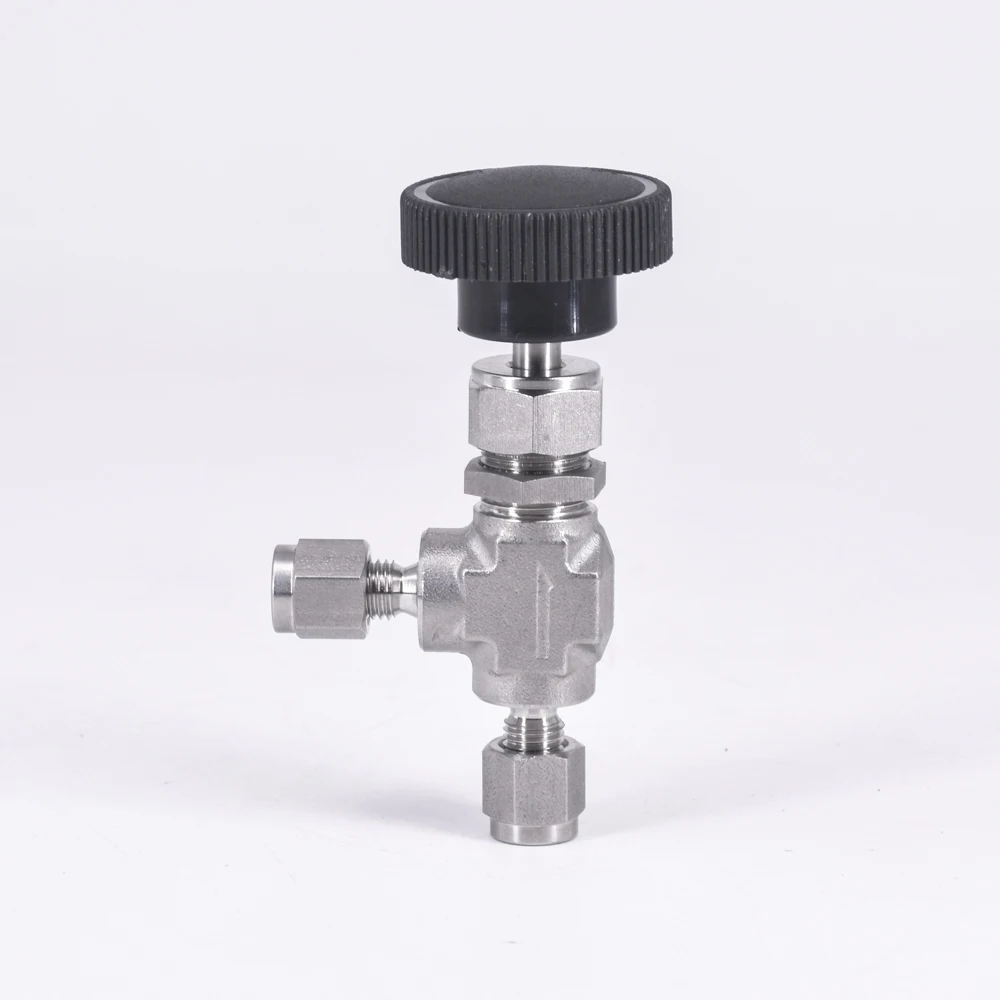

Bulkhead Fit 6mm 1/8" 1/4" OD Tube Compression Angle Needle Valve Crane Elbow Forged 316 Stainless