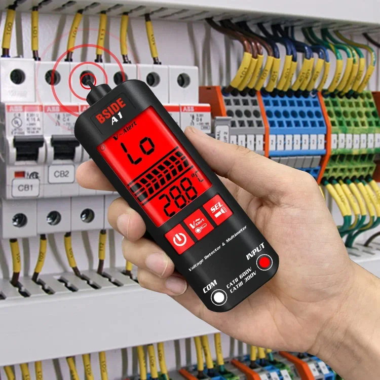 

H50 Fully Automatic Anti-Burn Intelligent Digital Multimeter Digital LCD Backlight multimetro Voltage NCV Hz Live wire Tester