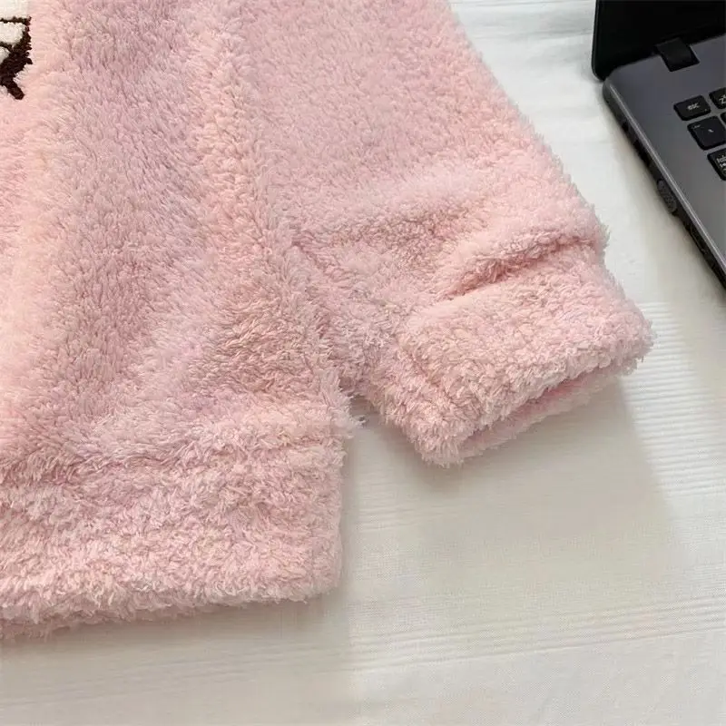 Зимний женский пижамный комплект с героями мультфильмов пижамы Hello Kitty милая