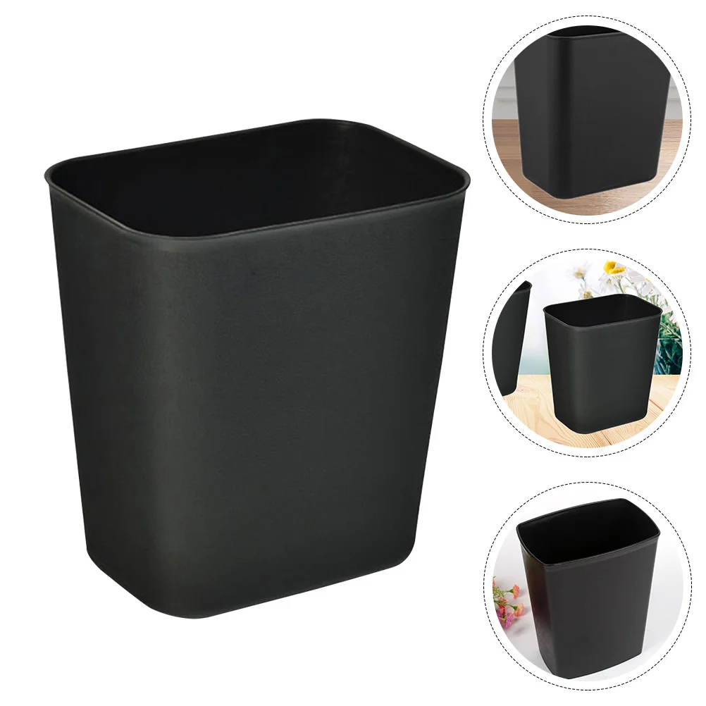 

Can Simple Style Garbage Bucket Waste Paper Kitchen Container Plastic Lid