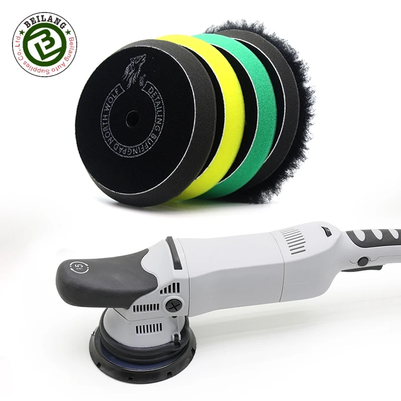

Factory Direct Supply best selling foam polishing pad wool buffing pad 15mm DA polisher one step Polishing machine kit