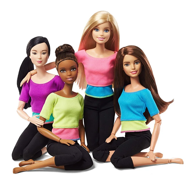 Кукла Барби йоги оригинальные куклы спортивные игрушки шарниры для девочек