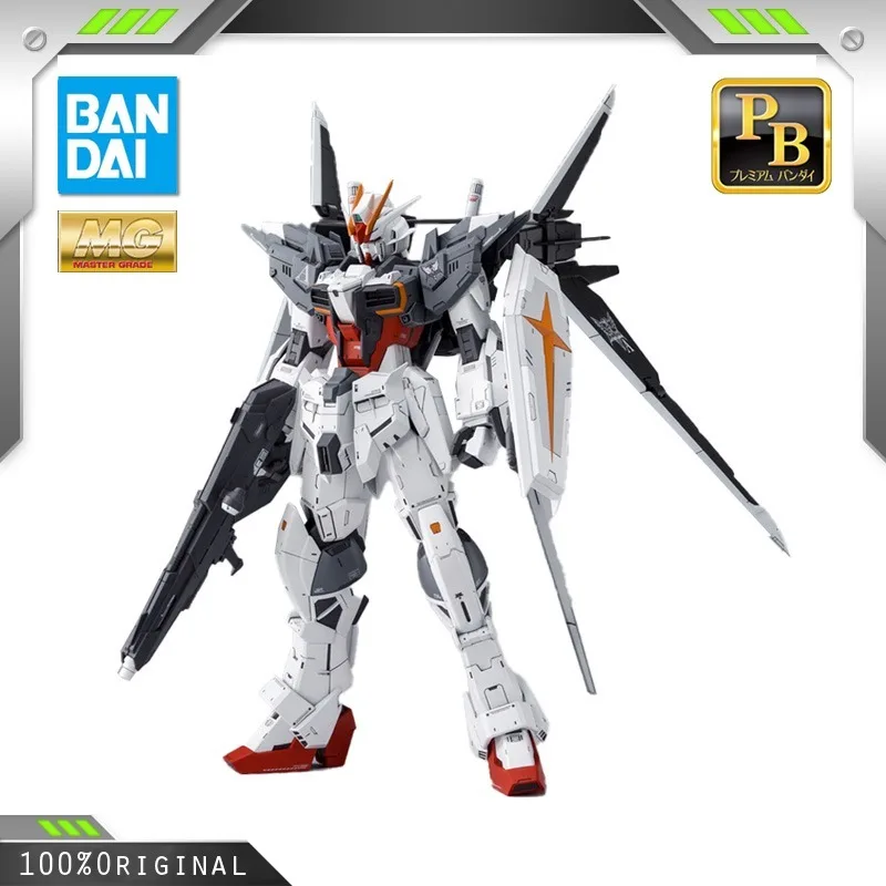 

BANDAI Anime MG PB 1/100 ZGMF-X56S Gundam Ex Impulse New Mobile Report Assembly Plastic Model Kit Action Toy Figures Gifts