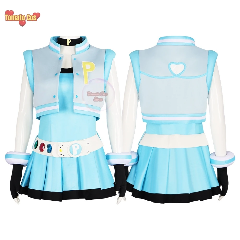 Женский костюм для косплея с бабочкой и поясом на Хэллоуин