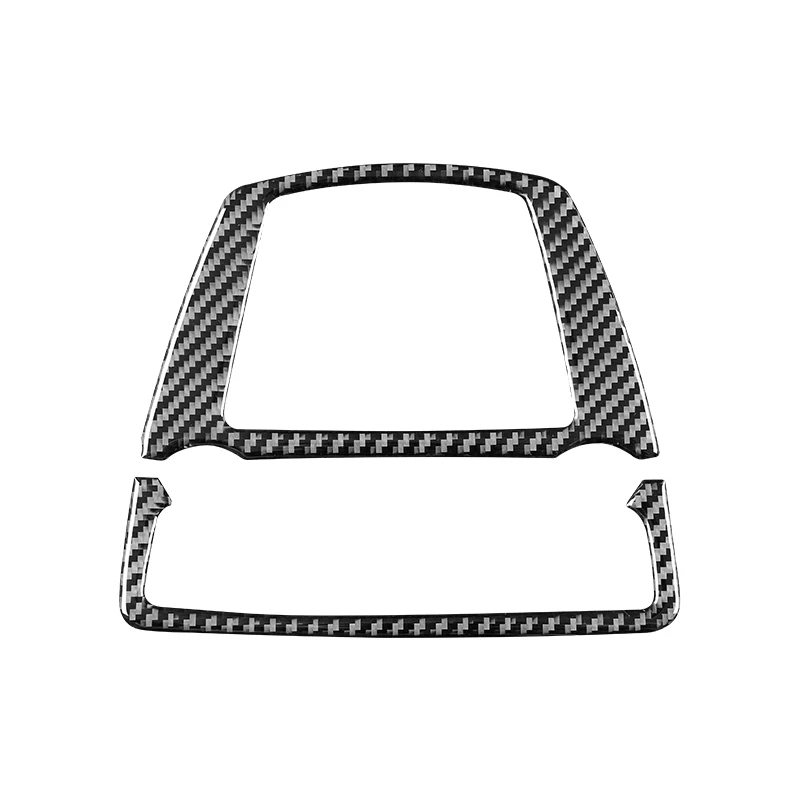 

Carbon Fiber Reading Light Panel Decoration Cover Trim Stickers Interior Accessories For BMW- 5 Series F10 2011-2017