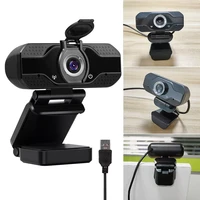 1080p webcam for computer pc web camera with mic rotatable cameras for live broadcast video calling conference work