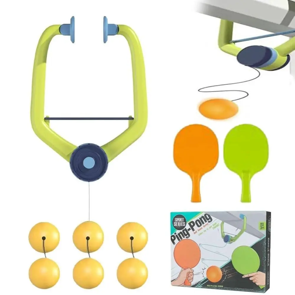 Регулируемый подвесной набор тренировок для настольного тенниса портативный с