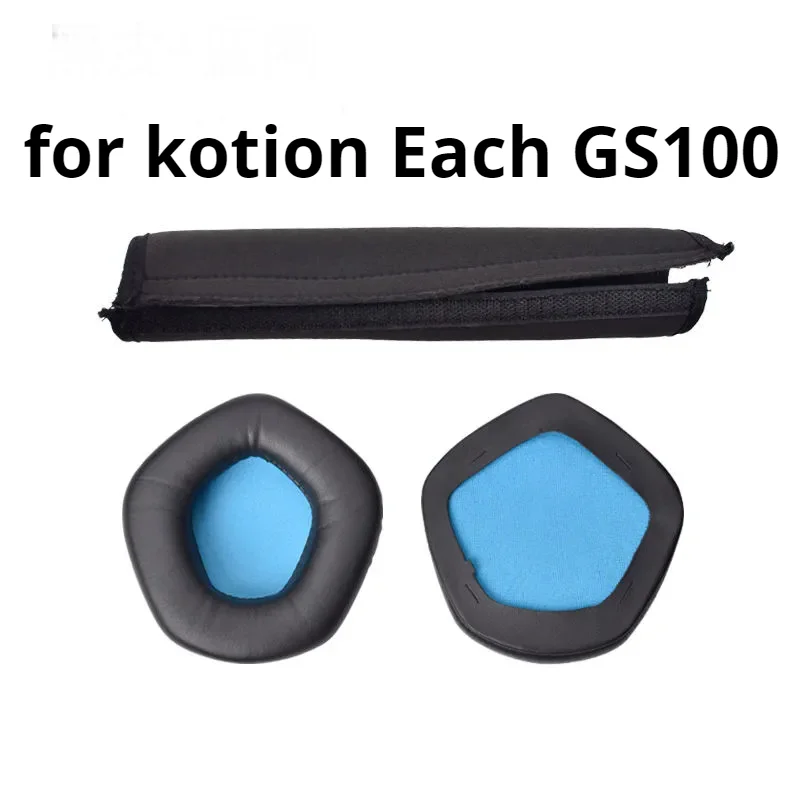 Replacement Ear Pads Cushion Covers for Kotion Each G 2000&2100 5000 7000 7500 9000 GS100 Headphone Headset Sponge images - 6