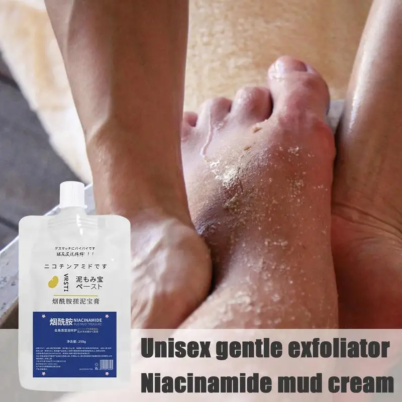 

Nicotinamide Gel Body Exfoliator Gel Exfoliator Mud Cream Full Body Cleansing Rubbing Mud Effective And Mild Deep Cleansing