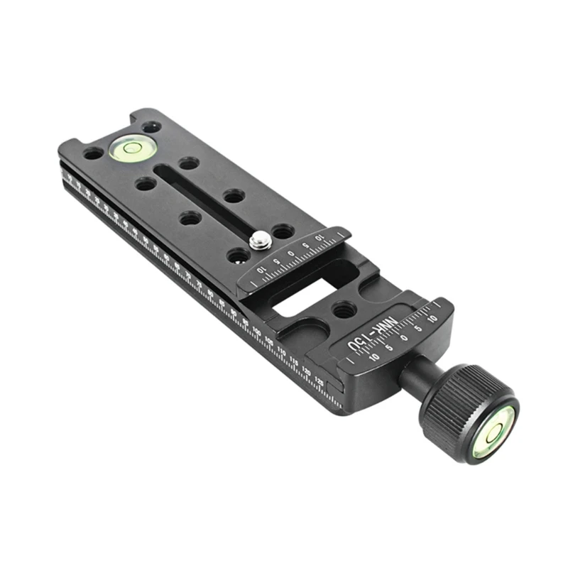 

H8WA Long Quick Release Clamp Plate Camera Long Board Clip All-metal Construction Quick Release Plate Wide Compatibility
