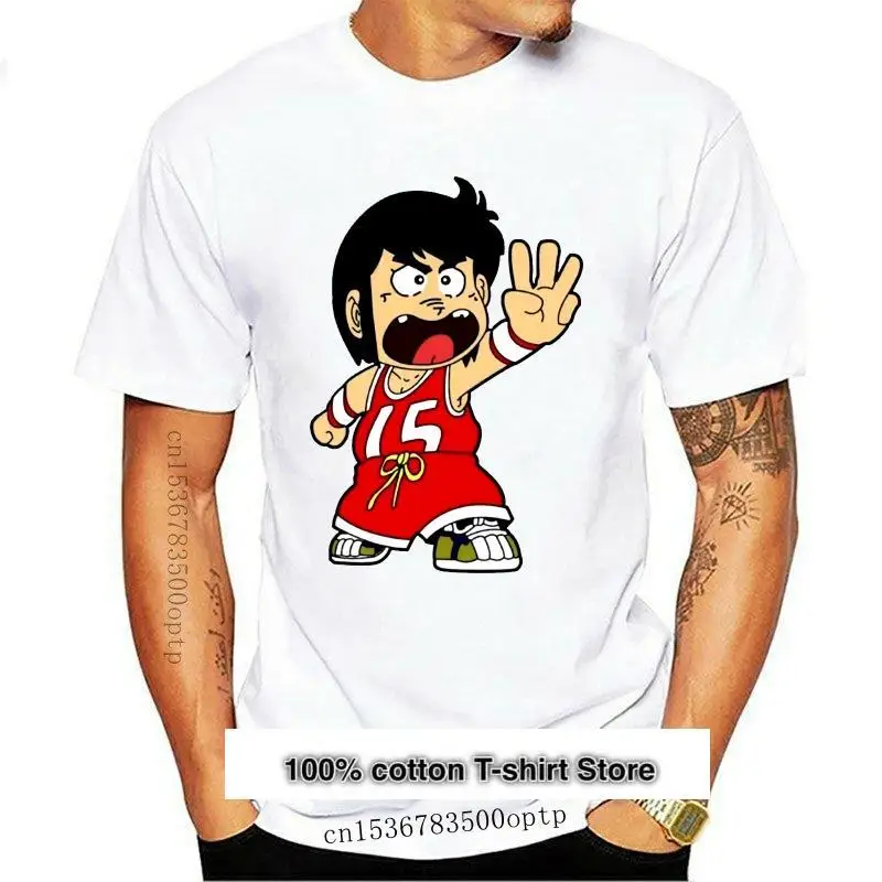 

Partes superiores nuevas Tee T camisa Gigi el baloncesto de cartón años 80-Anime 1-S-M-camiseta XL personalidad de