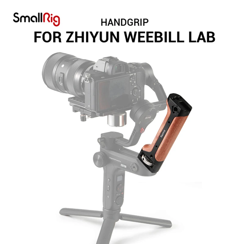 

SmallRig DSLR Camera Handle Handgrip for Zhiyun WEEBILL LAB Gimbal With Shoe Mount and 1/4 3/8 Thread Holes for DIY Options 2276