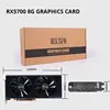ELSA Uesd Radeon RX 5700 Video Card For AMD RX5700 8GB Graphics Cards GDDR6 256 Bit 6