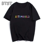 Модные крутые мужские футболки Harajuku в стиле хип-хоп Astroworld с надписью, хлопковая черная футболка, удобная уличная одежда, футболка RIP