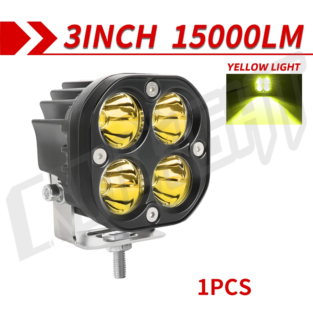 

CO LIGHT 3-дюймовые Светодиодные Рабочие Фары 24 В 12 В Противотуманные Фары Для Мотоциклов Дневные Ходовые Огни DRL Для Груз...