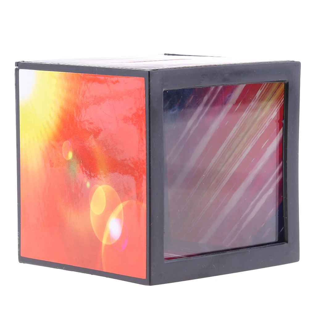 Зеркальный чехол с изображением магических недостающих монет квадратный