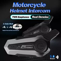 2021 newest helmet bluetooth headset motorcycle e1 multi functional stereo tws headphones with full helmet microphone universal