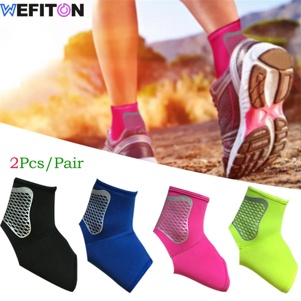 

1Pair Elastic Ankle Brace Socks For Men Women,Ankle Support Compression Wrap Movement Protection Ankle Sport Fitness Guard Band