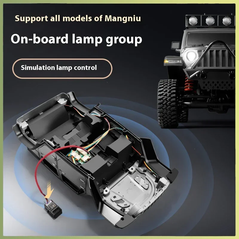 Трансмистор и приемник управления для coche teledirigido 6CH 2 4G 40A ESC шнур фар MN111 99S 78 128
