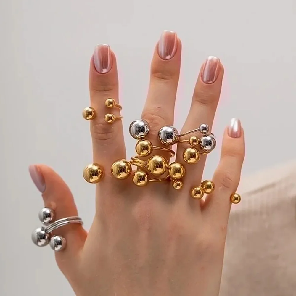 Необычные бусины из нержавеющей стали