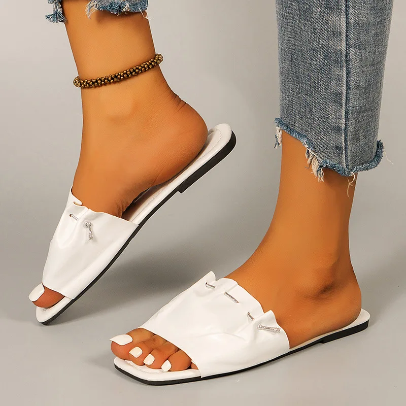 

Open Toe Sandals Luxury Women Espadrilles Zapatos Mujer Female Shoe Ankle Toe Sandals New Fashion Female Shoes Sandalias