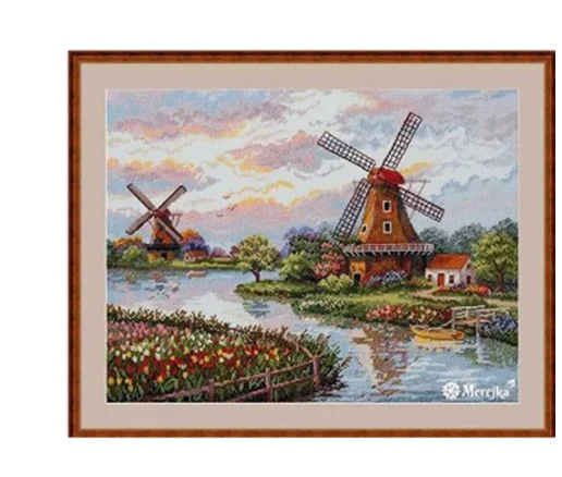 Набор для вышивки крестиком в стиле кантри и двора