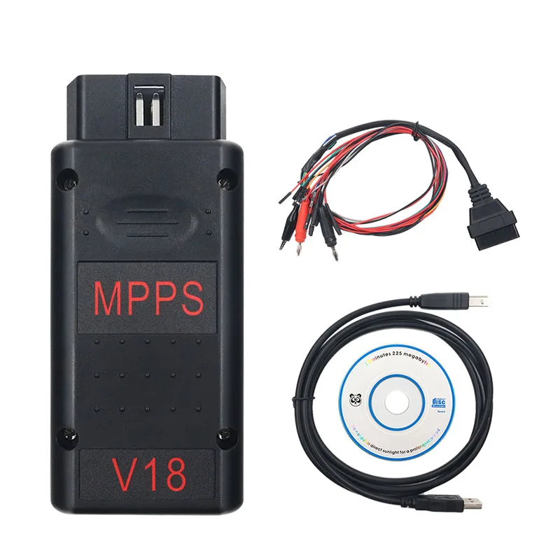 

Лучшая версия разблокировки MPPS V18 Life Time Use With Breakout Tricore Cable OBD2 ECU Tunning Flasher Remap Cable Better then mpps V21