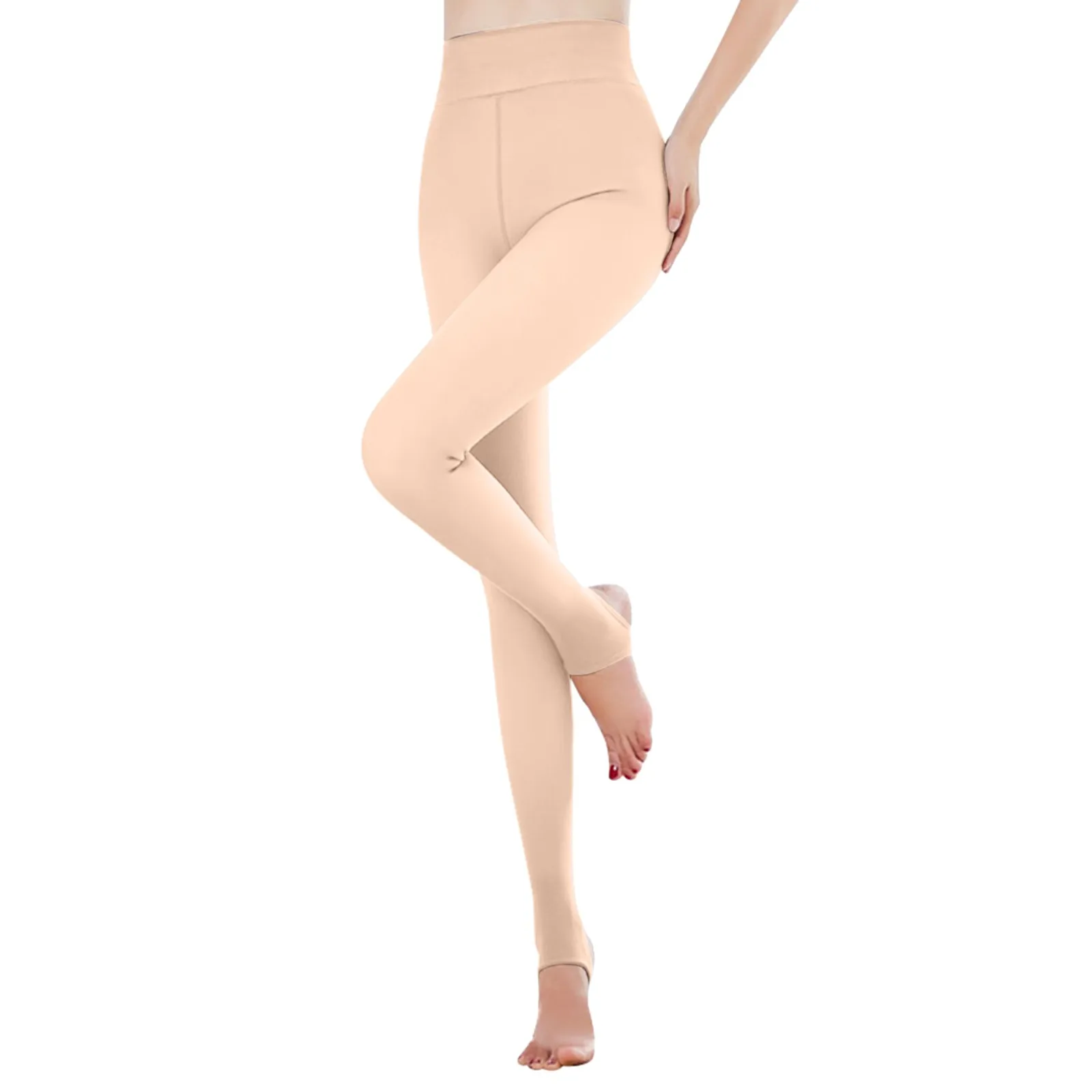 

Thermal Fleece Lined Leggings Women's Winter Warm Tights Transparent New In Pants & Capris High Waisted Skinny Fashion Bottom