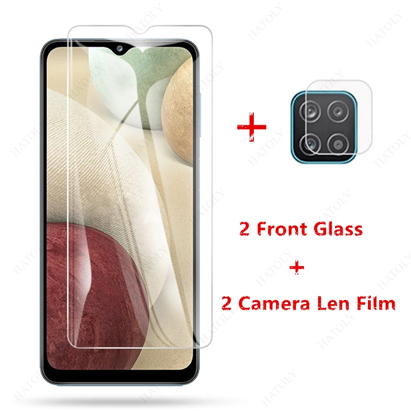 

For Samsung Galaxy A12 Glass for Samsung Galaxy A22s 5G A03s A22 A32 4G A52 M12 M22 M32 M52 Tempered Glass Film Screen Protector
